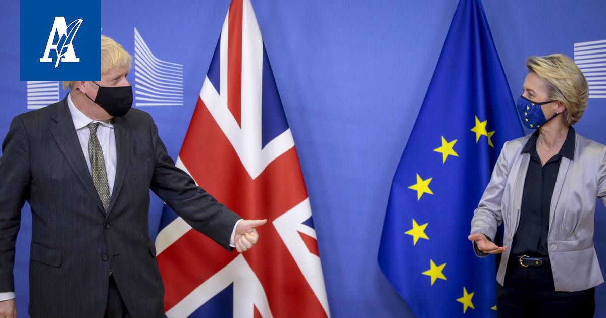 EU ja Britannia pääsivät viimein kauppasopuun Ulkomaat Aamulehti