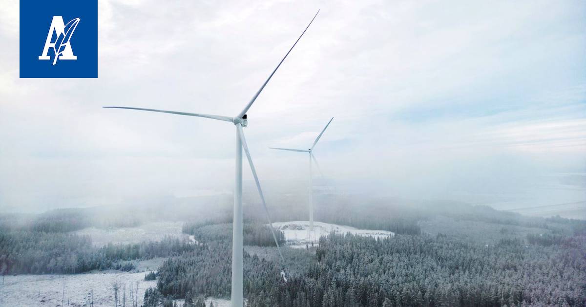 Suomen tuulivoiman kapasiteetti kasvoi viime vuonna 75 prosenttia - Kotimaa  - Aamulehti