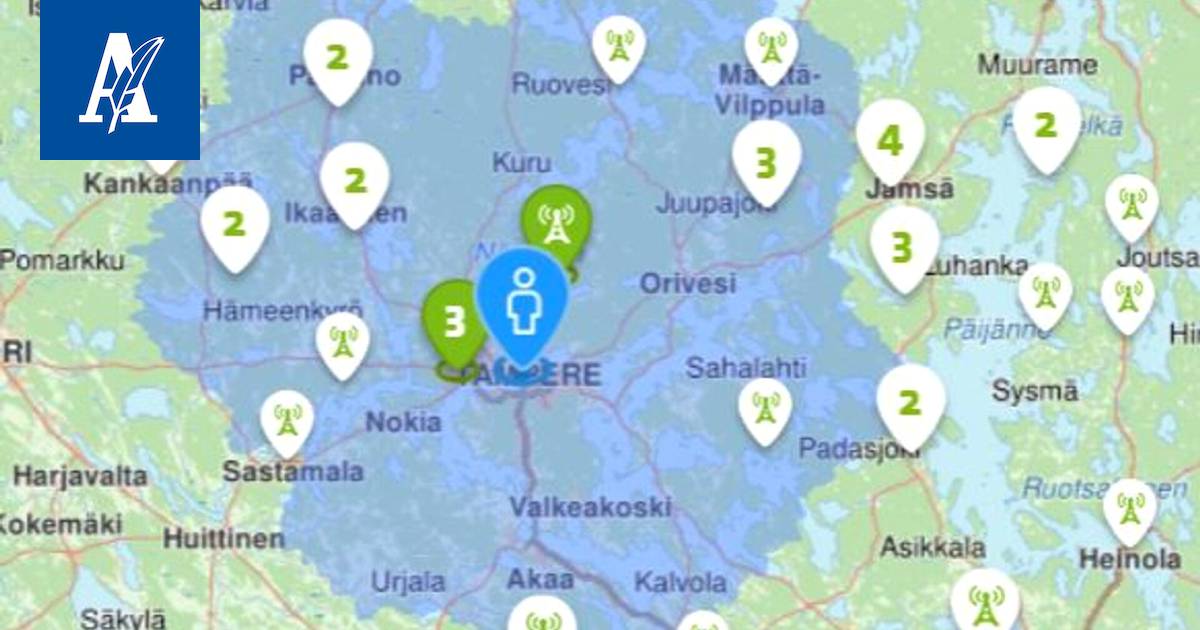 Torstaina Pirkanmaan tv-lähetyksissä tunnin mittainen katko ja  radiopalveluissa häiriöitä – syynä Digitan tekemät huoltotyöt - Uutiset -  Aamulehti