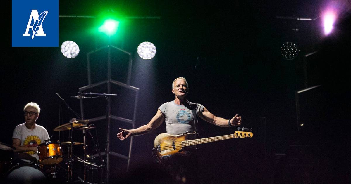 Konserttiarvio: Sting Nokia-areenalla  - Musiikki - Aamulehti