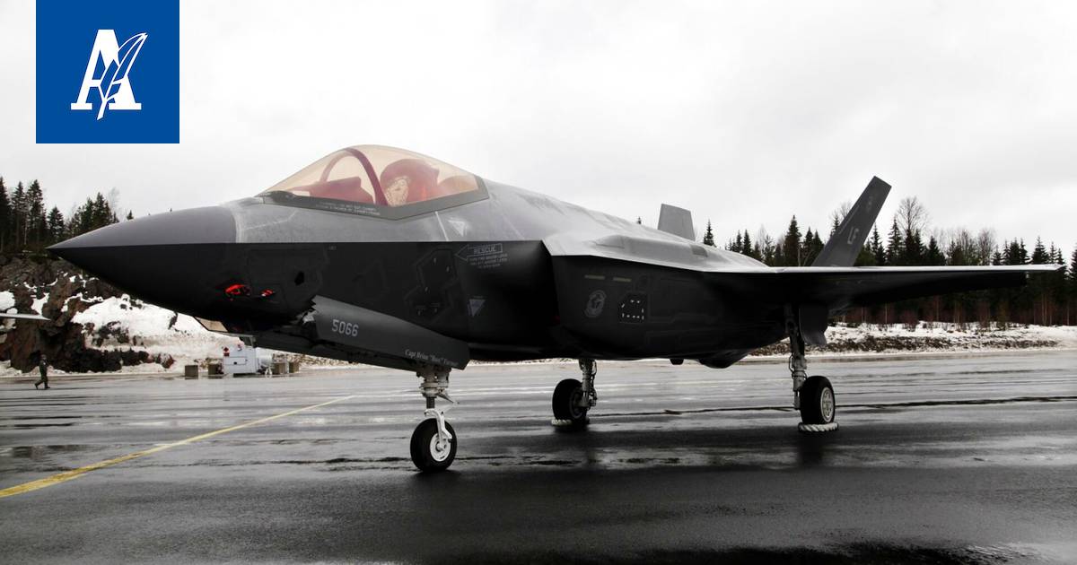 Suomen ensimmäiset F-35-hävittäjät saa Lapin lennosto - Kotimaa - Aamulehti