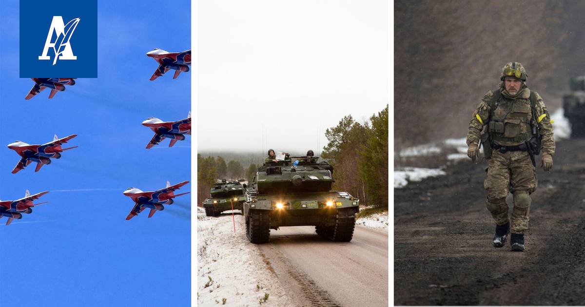 Vertailu: Venäjän, Ukrainan ja Suomen asevoimat - Uutiset - Aamulehti