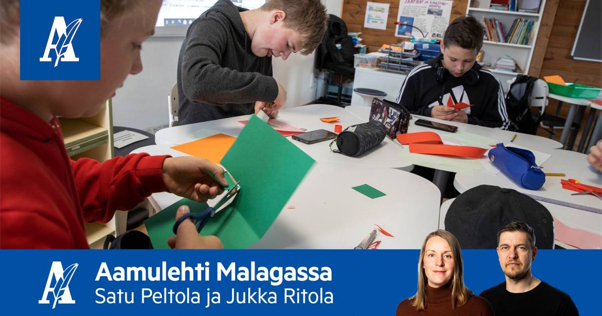 Perheet rynnistävät nyt Aurinkorannikolle ja tämä näkyy myös suomalaisessa  koulussa - Uutiset - Aamulehti