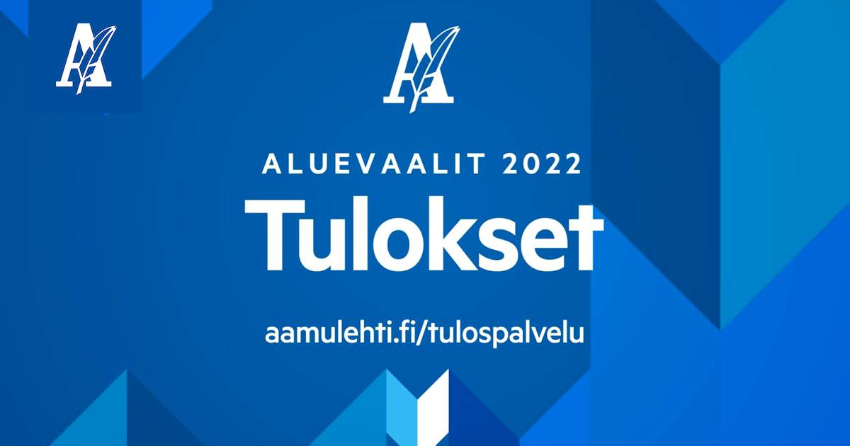 Aluevaalit 2022: Pirkanmaan ja Tampereen tulokset - Uutiset - Aamulehti