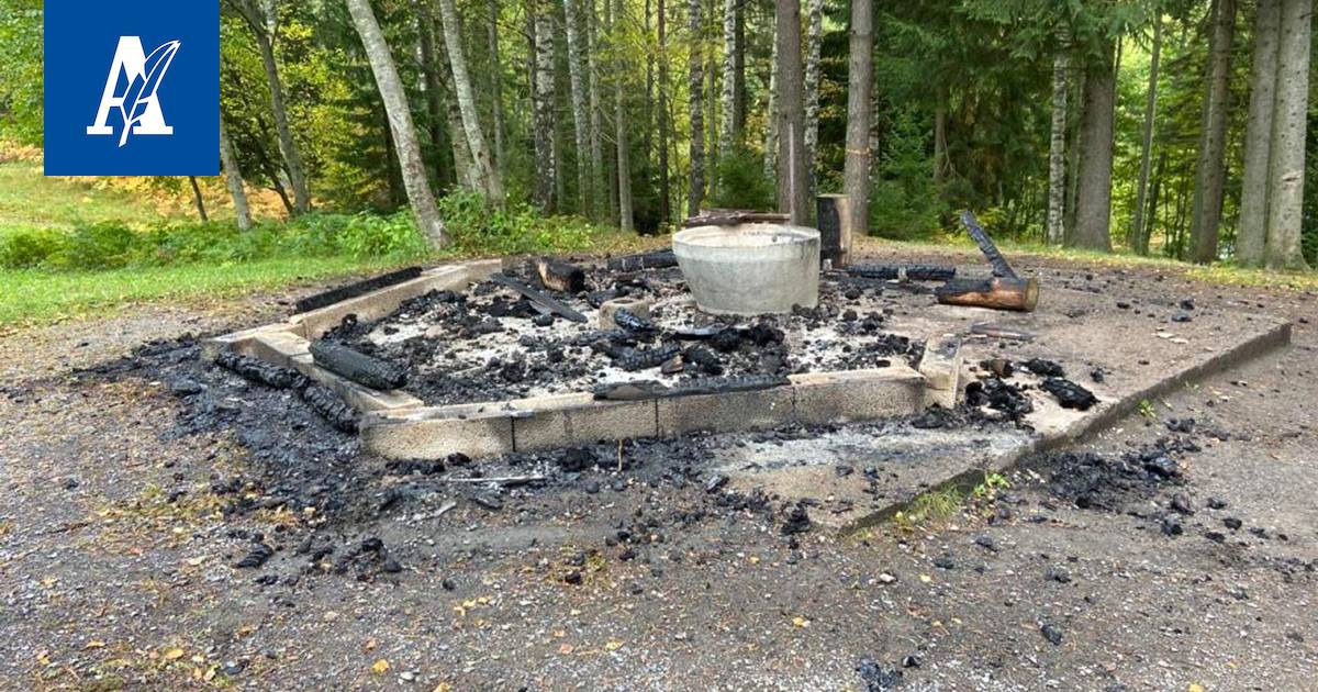 Pikku-Ahveniston laavu tuhoutui tulipalossa täysin Ylöjärvellä –  sytytettiin mahdollisesti tahallaan - Pirkanmaa - Aamulehti