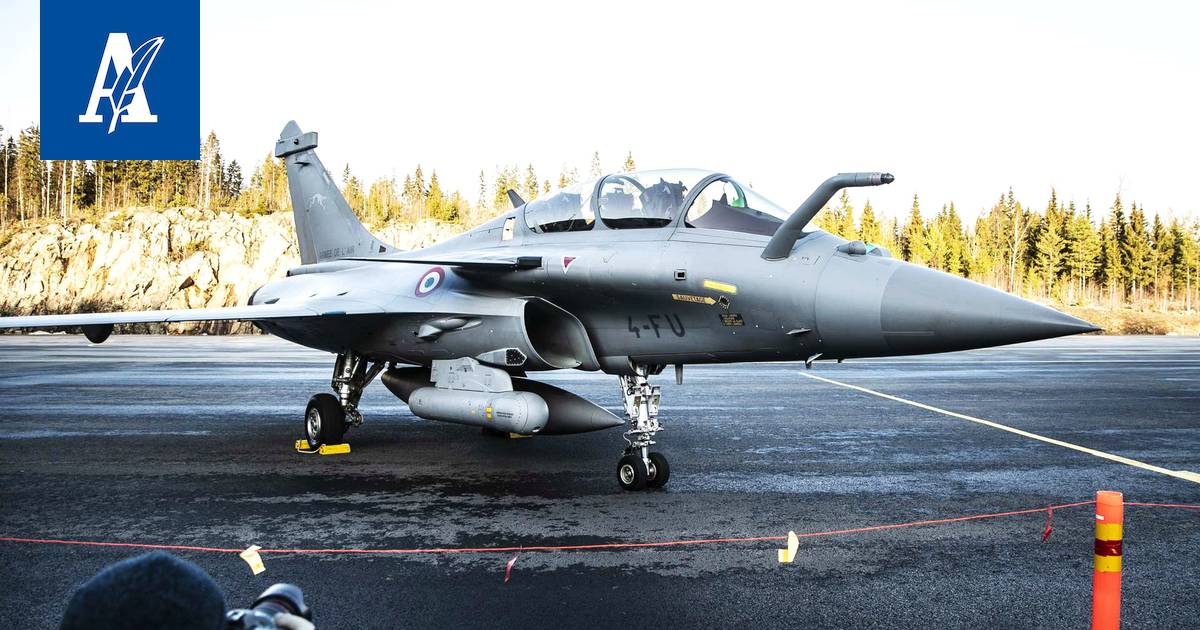 Tällainen on Dassault Rafale -hävittäjä - Uutiset - Aamulehti
