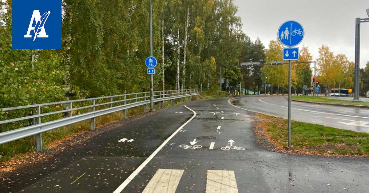 Miksi kävelijöiden reitti on maalattu pöpelikköön Tampereella? - Moro -  Aamulehti