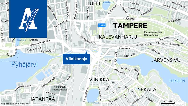 Tampereen Viinikanoja valittiin suunnittelukohteeksi kansainväliseen  maisema-arkkitehtuurikilpailuun - Tampere - Aamulehti