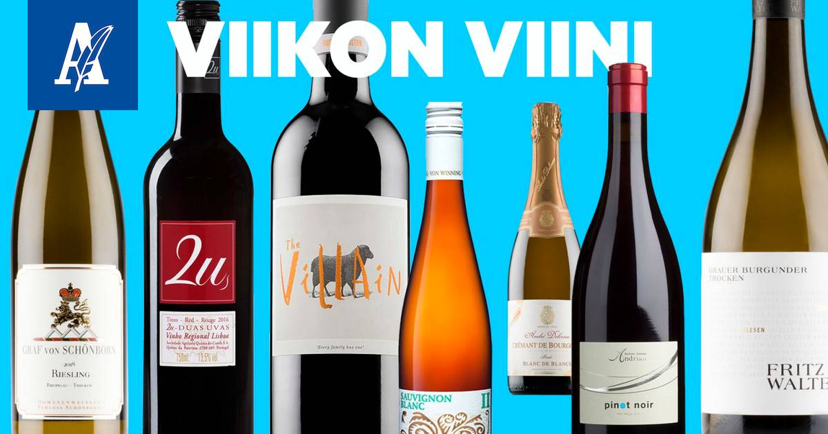 Viikon viini: Aamulehden hyvän elämä - vinkit Hyvä - viinin asiantuntijoiden Aamulehti ostoon