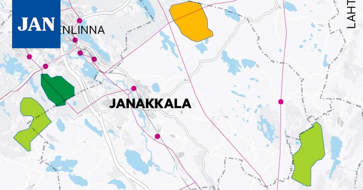 Janakkalan seudun potentiaaliset tuulivoima-alueet selvillä - Uutiset -  Janakkalan Sanomat