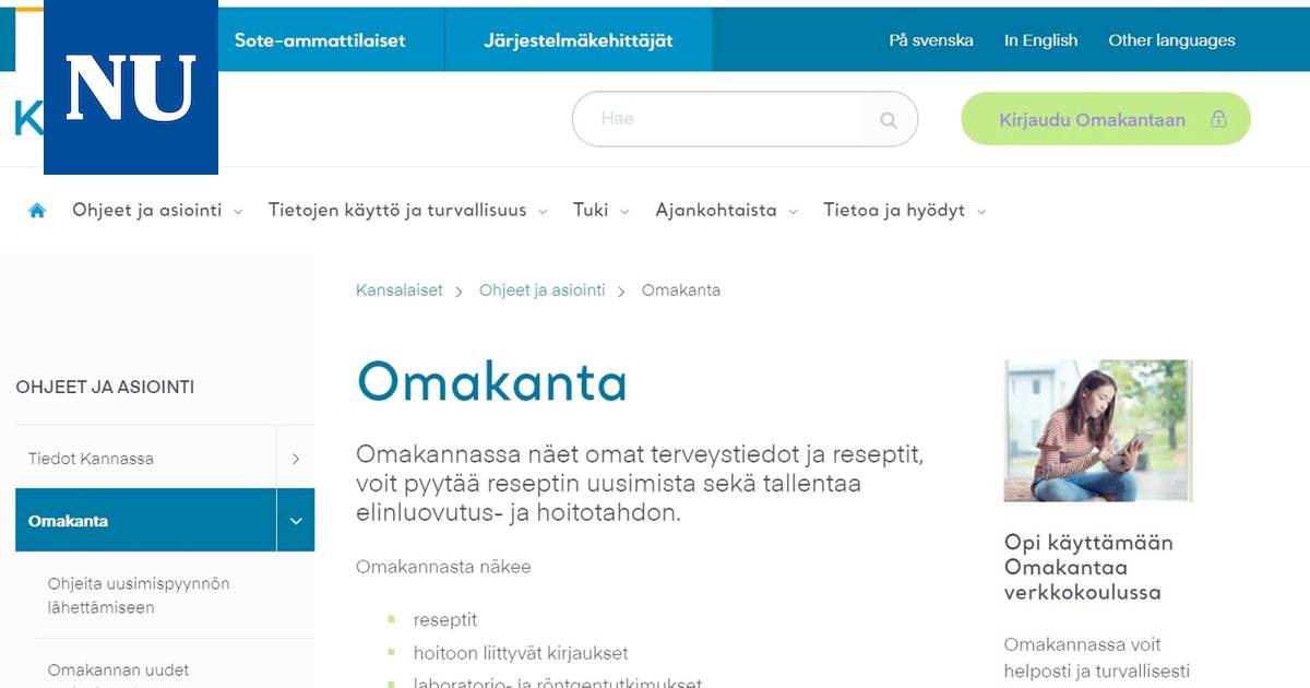 Kela varoittaa: Rikolliset urkkivat nyt Omakannan nimissä pankkitunnuksia  huijausmainoksilla ja tekstiviesteillä - Uutiset - Nokian Uutiset