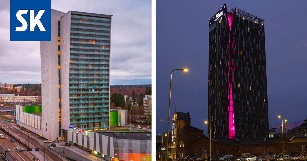 Tampereen Torni ei ole enää Suomen korkein – Espoon uusi kerrostalo ohitti  hotellin 1,5 metrillä - Kotimaa - Satakunnan Kansa