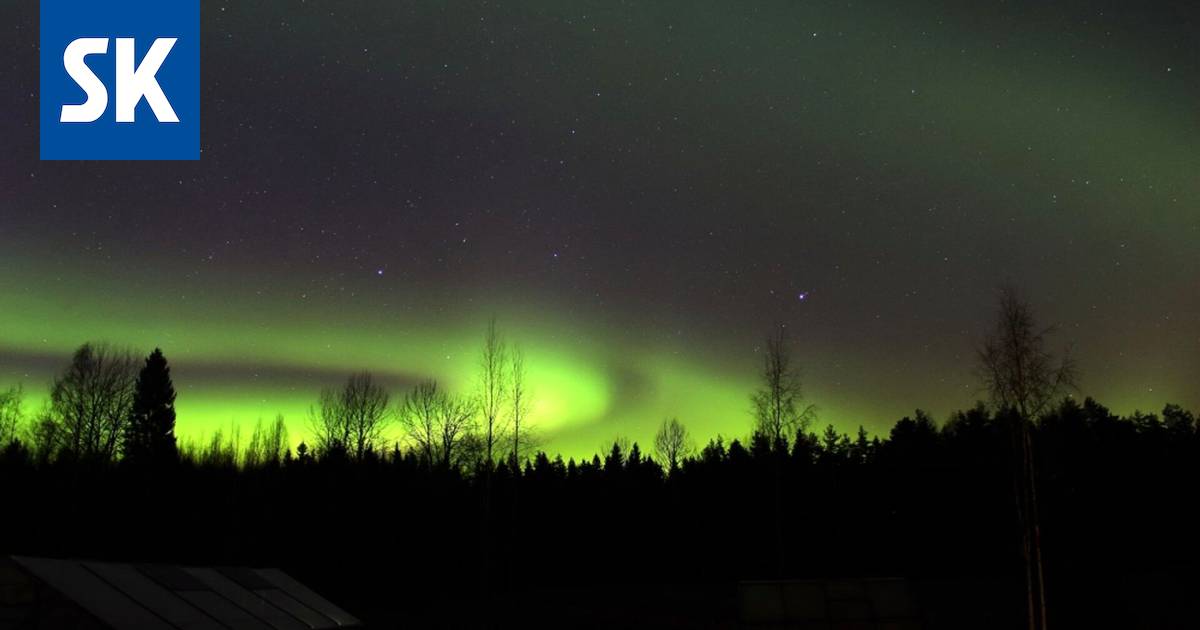 Katse ylöspäin! Revontulia voinee nähdä ensi yönä etelässäkin –  todennäköisyys koholla ja sää verrattain selkeää - Satakunta - Satakunnan  Kansa