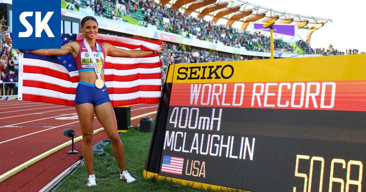 McLaughlin häikäisi MM-finaalissa, paransi 400 metrin aitojen  maailmanennätystään 73 sekunnin sadasosaa - Urheilu - Satakunnan Kansa