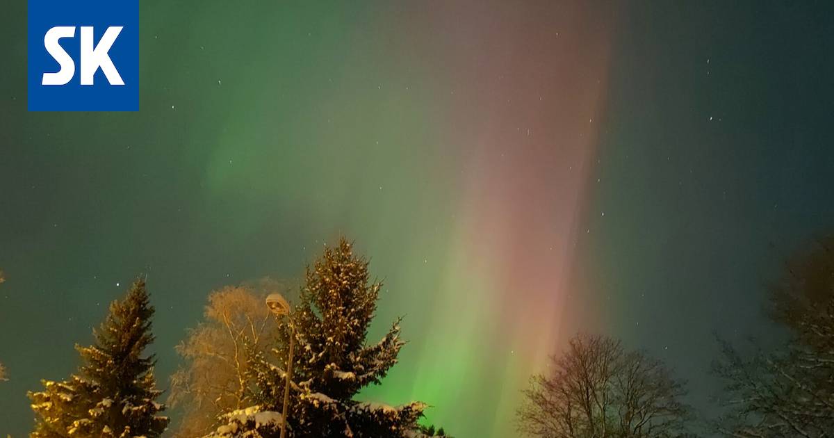 Revontulet valaisivat taivasta myös Satakunnassa - Satakunta - Satakunnan  Kansa