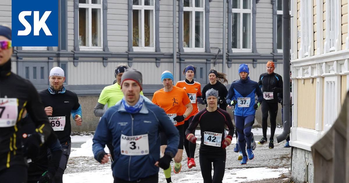 Karhu-viesti oli tänä vuonna Turun Urheiluliiton juhlaa – juoksemaan  päästiin, vaikka maassa olikin lunta - Urheilu - Satakunnan Kansa