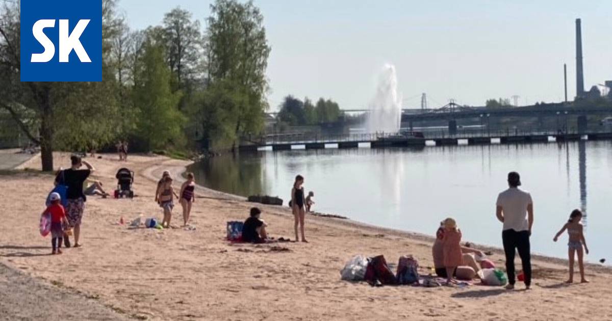 Satakunnassa mitattiin liki 28 asteen lämpötiloja, mutta lämpöennätys  tehtiin pohjoisempana – näin sää muuttuu loppuviikolla - Satakunta -  Satakunnan Kansa