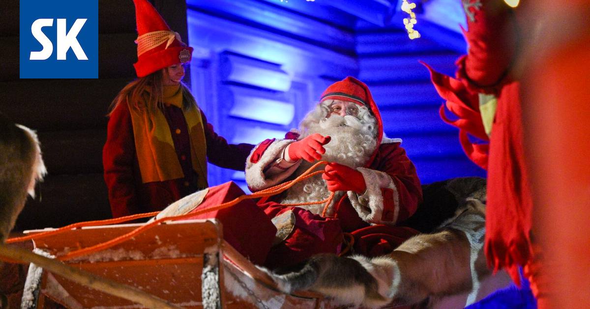 Joulupukki lähti pitkälle työmatkalle Napapiiriltä - Kotimaa - Satakunnan  Kansa