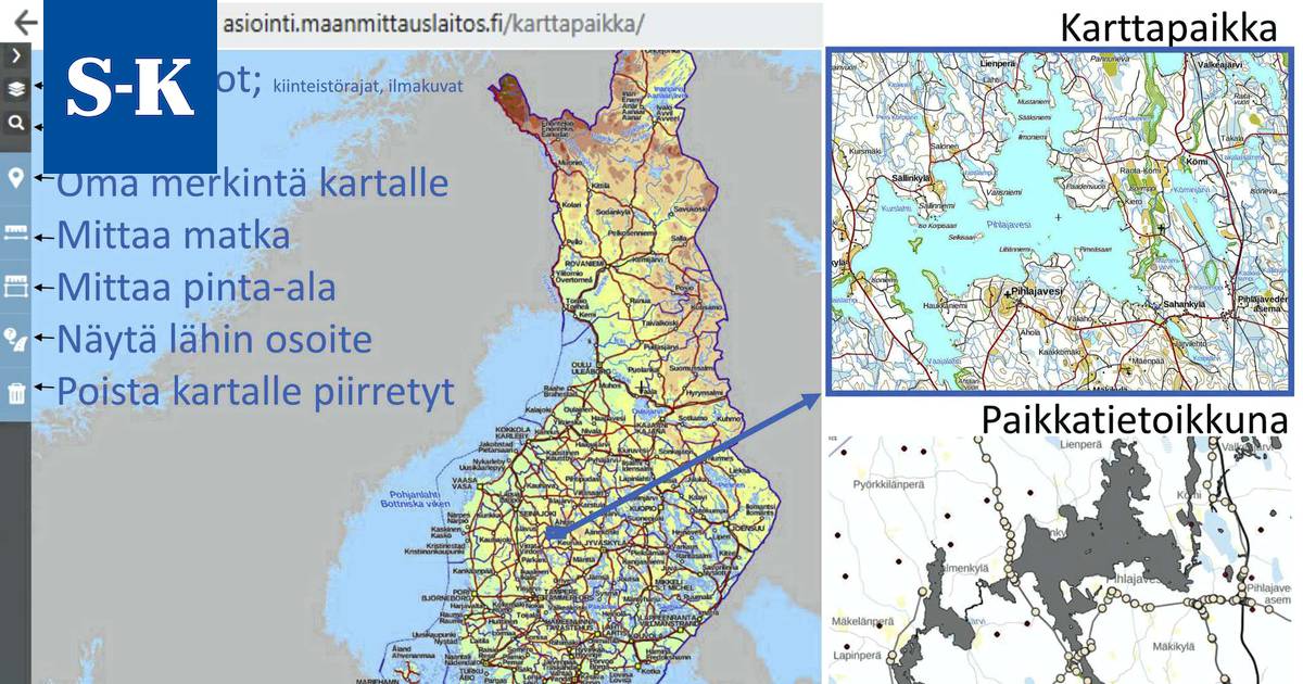 Mielipide: Kansalaisen karttapaikka tarjoaa tietoa kylillekin - Puheenvuoro  - Suur-Keuruu