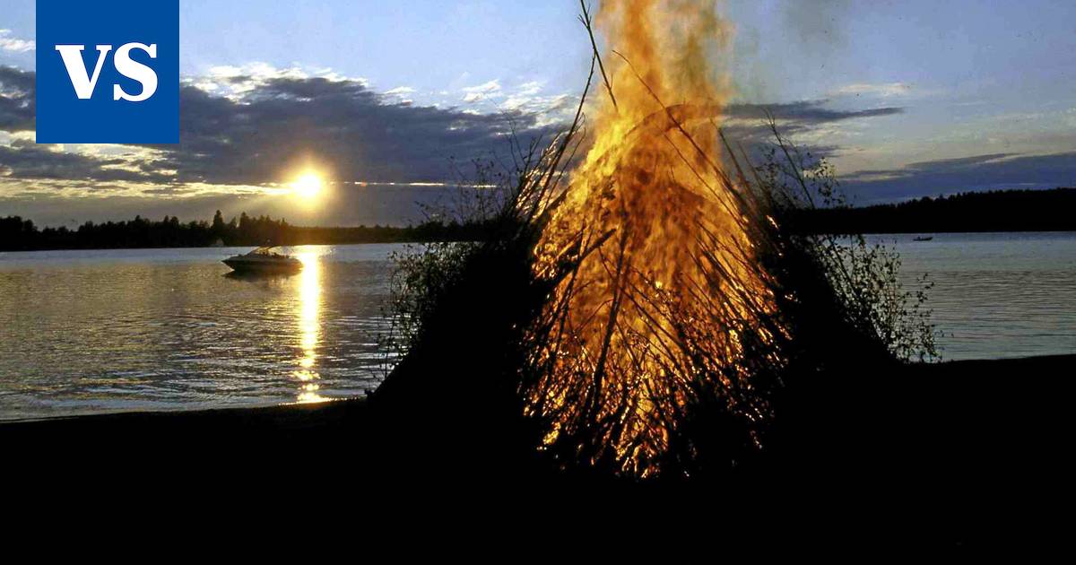 Juhannuskokko roihuaa Koskissa ainakin neljässä paikassa - Uutiset -  Valkeakosken Sanomat